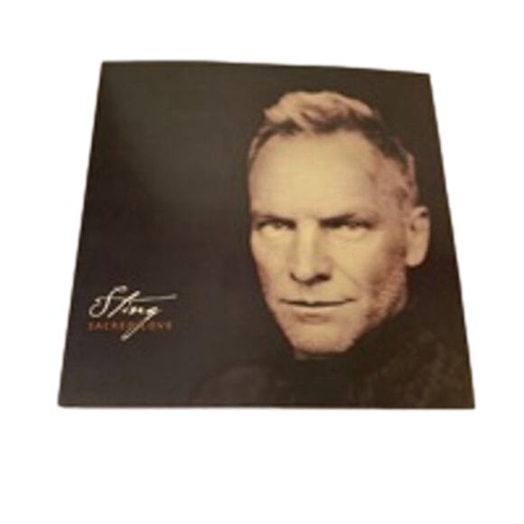 Sting Sacred Love 2003 Album Promo Poster 12x12 Vintage Music Art Print - Picture 1 of 4